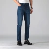 Doujia Men's Jeans 2022 New Men's ultra-thin Tencel Korean Style Slim-fit denim Pants Men's Pants 1A39 Specification image